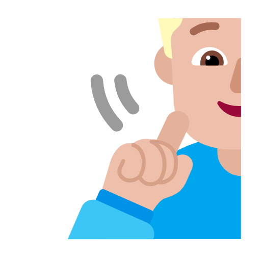 Deaf Woman: Medium-Light Skin Tone on Microsoft Fluent