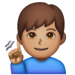 Deaf Man: Medium Skin Tone on Samsung