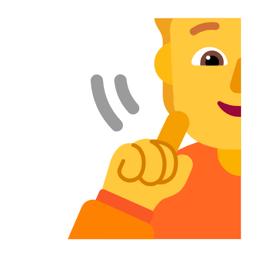 Deaf Person on Microsoft Fluent