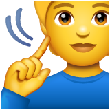 Deaf Person on WhatsApp