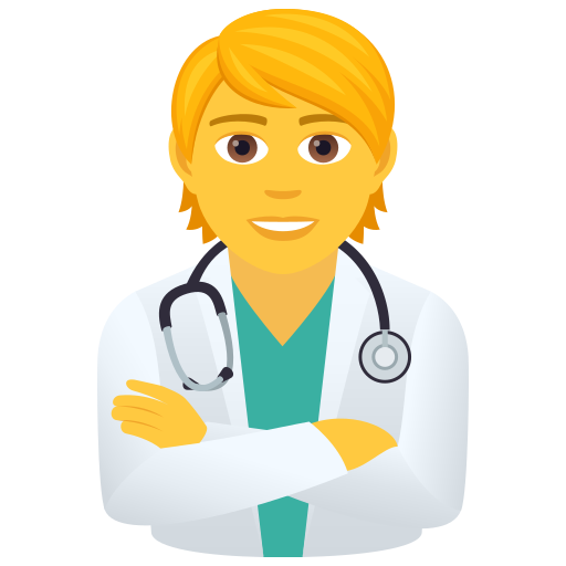 Health Worker on JoyPixels