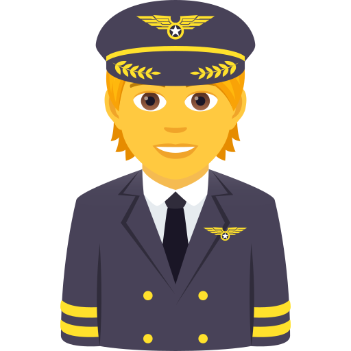 Pilot on JoyPixels