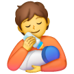 Person Feeding Baby on Samsung