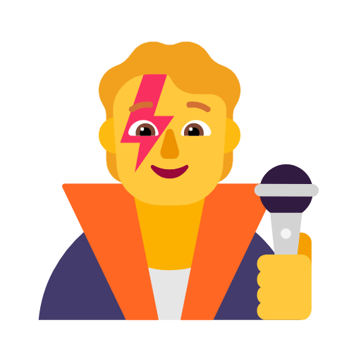 Singer on Microsoft Fluent