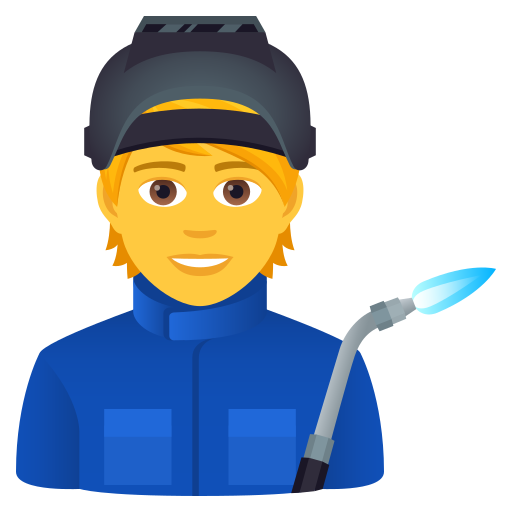 Factory Worker on JoyPixels