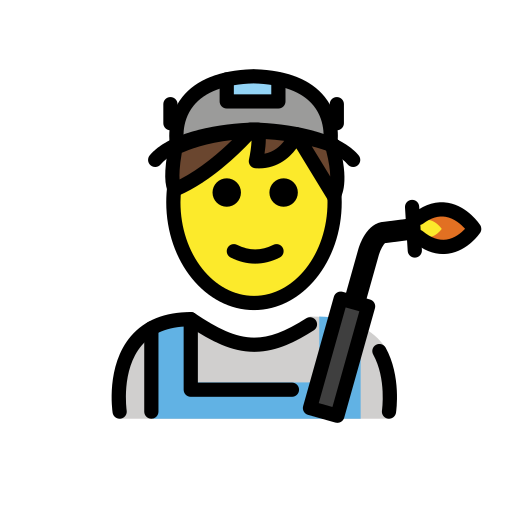 Factory Worker on OpenMoji