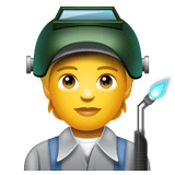 Factory Worker on WhatsApp