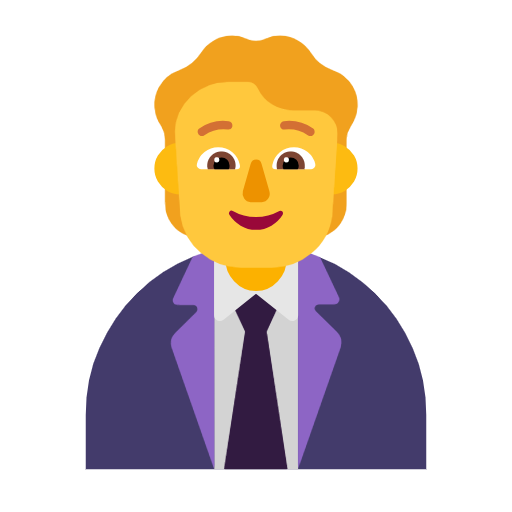 Office Worker on Microsoft Fluent