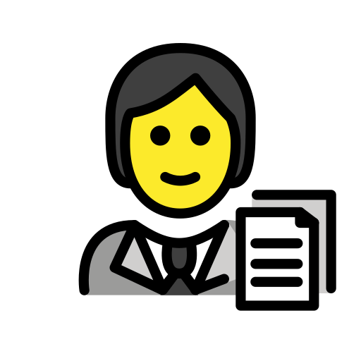 Office Worker on OpenMoji