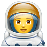 Astronaut on WhatsApp