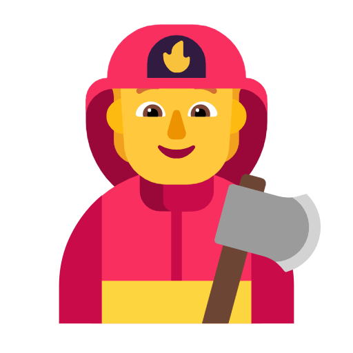 Firefighter on Microsoft Fluent