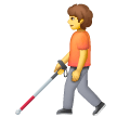 Person With White Cane on Samsung