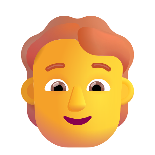 Person: Red Hair on Microsoft 3D
