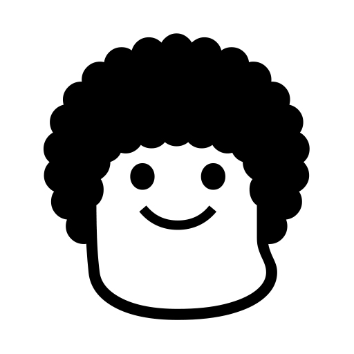 Person: Curly Hair on Noto Emoji