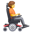 Person In Motorized Wheelchair Facing Right on Samsung