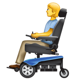 Person In Motorized Wheelchair on WhatsApp