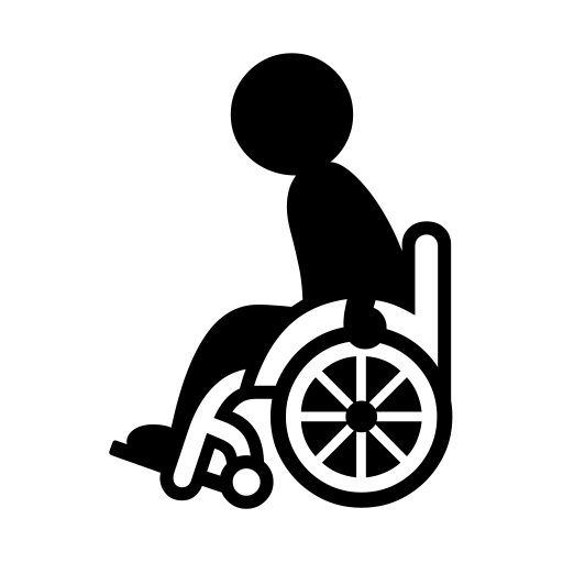 Person In Manual Wheelchair on Noto Emoji