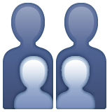 Family: Adult, Adult, Child, Child on WhatsApp