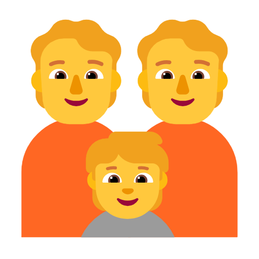 Family: Adult, Adult, Child on Microsoft Fluent