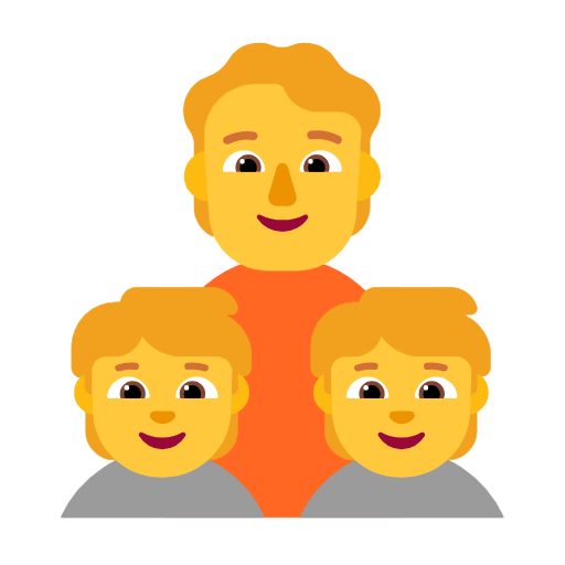Family: Adult, Child, Child on Microsoft Fluent