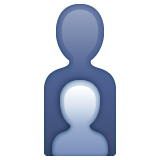 Family: Adult, Child on WhatsApp