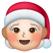 Mx Claus: Light Skin Tone on Samsung