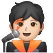 Singer: Light Skin Tone on Samsung