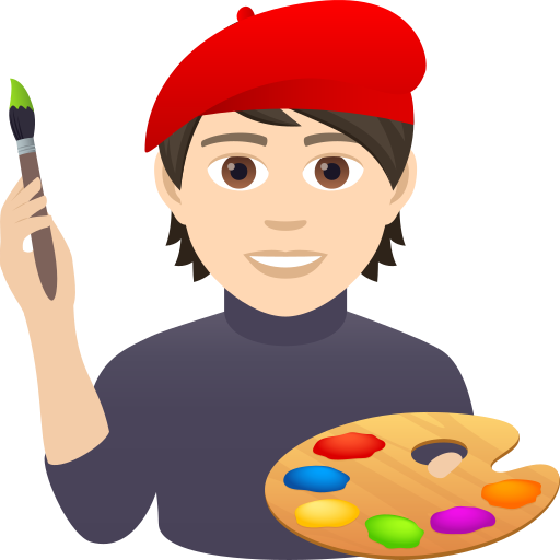 Artist: Light Skin Tone on JoyPixels