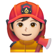 Firefighter: Light Skin Tone on Samsung