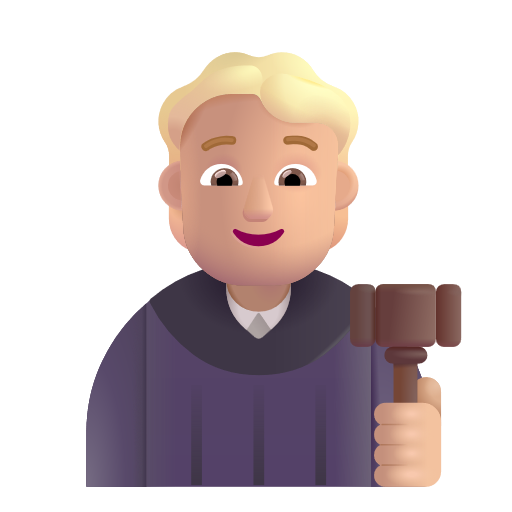 Judge: Medium-Light Skin Tone on Microsoft 3D