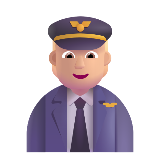 Pilot: Medium-Light Skin Tone on Microsoft 3D