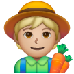 Farmer: Medium-Light Skin Tone on Samsung