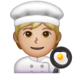 Cook: Medium-Light Skin Tone on Samsung