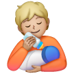 Person Feeding Baby: Medium-Light Skin Tone on Samsung