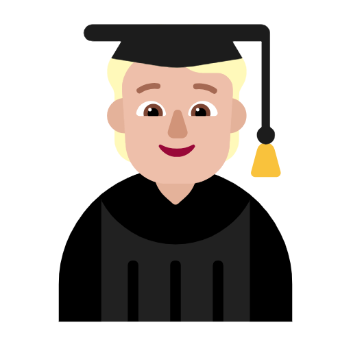 Student: Medium-Light Skin Tone on Microsoft Fluent