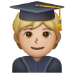 Student: Medium-Light Skin Tone on Samsung