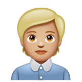 Office Worker: Medium-Light Skin Tone on WhatsApp