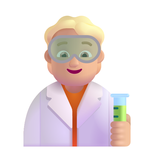Scientist: Medium-Light Skin Tone on Microsoft 3D