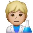 Scientist: Medium-Light Skin Tone on Samsung