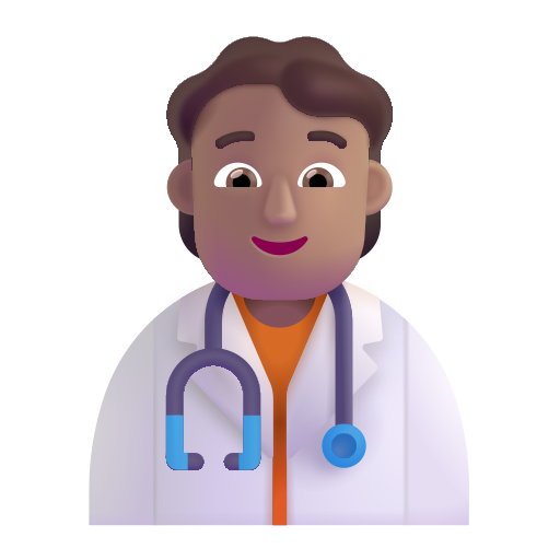 Health Worker: Medium Skin Tone on Microsoft 3D