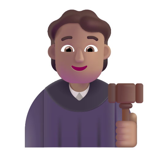 Judge: Medium Skin Tone on Microsoft 3D