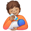 Person Feeding Baby: Medium Skin Tone on Samsung