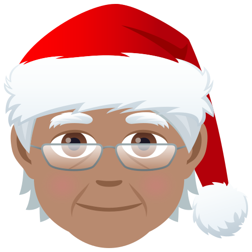 Mx Claus: Medium Skin Tone on JoyPixels