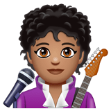 Singer: Medium Skin Tone on WhatsApp