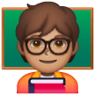 Teacher: Medium Skin Tone on Samsung