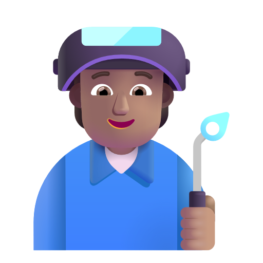 Factory Worker: Medium Skin Tone on Microsoft 3D