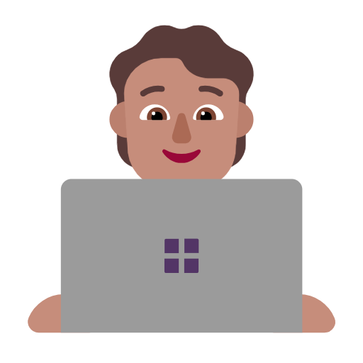 Technologist: Medium Skin Tone on Microsoft Fluent