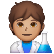 Scientist: Medium Skin Tone on Samsung