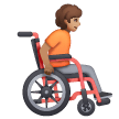 Person In Manual Wheelchair Facing Right: Medium Skin Tone on Samsung
