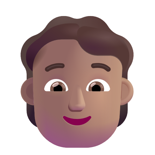 Adult: Medium Skin Tone on Microsoft 3D